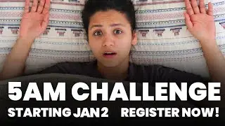 Join 30 Day Early Riser Challenge Workshop (JAN 2 - JAN 31) Register Now!!