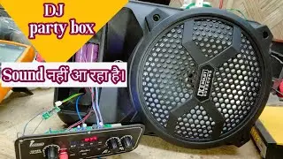 Ремонт Bluetooth-колонок для вечеринок | Нет звука на динамике на колесиках Ремонт мультимедийных...