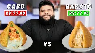 Coxinha Cara vs Coxinha Barato do Interior de SP!