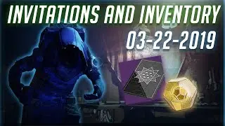 Destiny 2 | WHERE IS XUR?? - Invitation and Inventory March 22, 2019