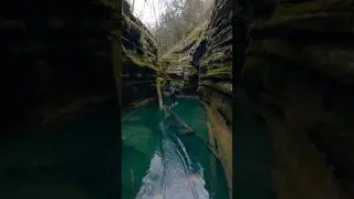 HOW FAR DOES THIS CANYON GO 🤯  #foilscoot