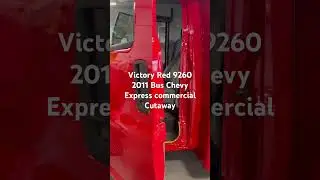 Bus color change 2011 Chevy Express Commercial Cutaway @maaco #@#maaco #derby #jimmyalmodovar