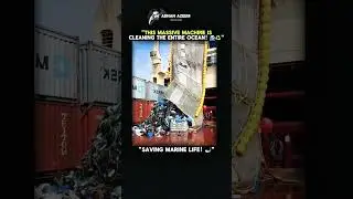 Cleaning The Great Pacific Garbage Patch! 🌊 #shorts #nature #ocean #environment