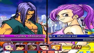 Dragon Ball ABSALON vs Dragon Ball MULTIVERSE (4x4) DBZ Budokai Tenkaichi 3