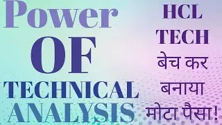 Dark cloud cover pattern | power of technical analysis | HCL TECH #SHORTS