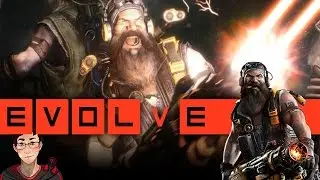 Evolve - Hank the Support! (Alpha Gameplay)