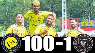 RONALDO, MESSI, LAMINE YAMAL, MBAPPE ALL BEST PLAYERS IN THE WORLD PLAYING TOGETHER | MESSALDO FC 26