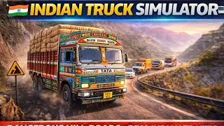 Indian Truck Simulator Driving 🚛 | Real Indian Roads Experience 😱