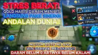 EPIC COMEBACK TERBAIK!! DARAH HABIS, GOLD TIPIS!! PAKE SINERGI INI BISA COMEBACK?!! | Magic Chess #8