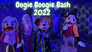 Oogie Boogie bash 2022 / Character meet & Greet / Disney California Adventure / Disneyland Park
