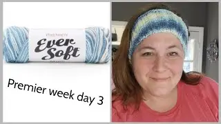 Premier Ever Soft Yarn and Knit Wit Headband (knit tutorial)