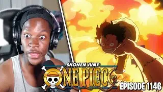 Красный камень Луффи против Горосэя! Реакция на One Piece, эпизод 1146