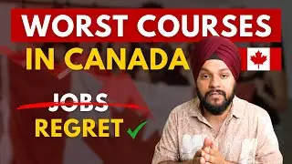 🚨 DO NOT TAKE THESE COURSES IN CANADA 2024 | Worst Courses to Study in Canadaz