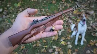 Miniature M1 Garand with PING!
