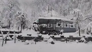 Fresh snowfall in chandanwari kashmir with an old vintage romantic song. Pal pal dil ke pass