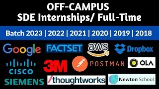 Latest Off Campus Drives | 2023 2022 2021 2020 2019 2018 Batches Eligible| Off Campus Jobs | Hiring