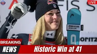 Линдси Вонн вошла в историю &mdash; невероятная победа на чемпионате мира в 41 год! 🔴 Прямая трансляция...