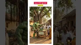 Hulk गन्ने के जूस वाला hulk wala ai video kaise banaye  #comedy #youtubeshorts #funny #ai #tranding