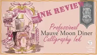NEW Mauve Moon Diner Calligraphy Ink | Ferris Wheel Press | Perks and Peeves