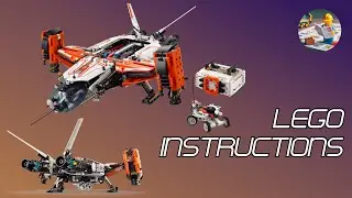 LEGO Instruction - Technic 42181 - VTOL Heavy Cargo Spaceship LT81