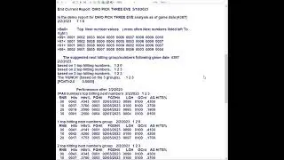 OHIO PICK THREE EVENING next ball analysis game date 05/18/2023