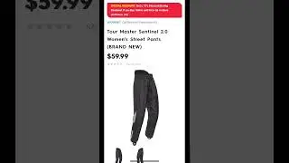 Motorhelmets Store Sale Tour Master Sentinel & Sentinel 2.0 Women's Street Pants #shorts #discount