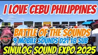 BATTLE OF SOUNDS | I LOVE CEBU PHILIPPINES | SINULOG SOUND EXPO 2025