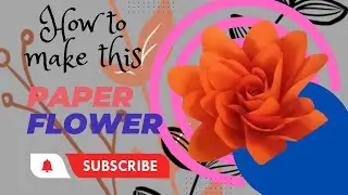 From Paper to Petals | Crafting Delicate Flowers
