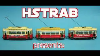 Hamburg tram type Z2u in H0, 3 models