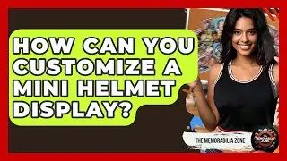 How Can You Customize A Mini Helmet Display? - The Memorabilia Zone
