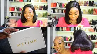 Easy and classy short bob ft. Soul lady wigs | Tosin alabi