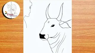 Nandi Baba of Bholenath Drawing | Easy Drawing | How to Draw Mahadev