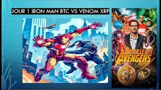 La bataille des Crypto Avengers Bootcamp Jour 1 : Iron Man vs Venom (Bitcoin vs Ripple) 🚀
