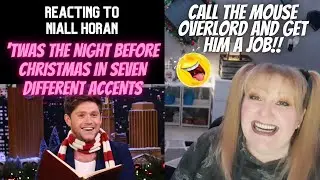 Reacting To Niall Horan Reads 'Twas the Night Before Christmas in Seven Different Accents