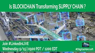Recovery In Aviation | BLOCKCHAIN & SUPPLY CHAIN #LinkedInLIVE #LinkedInVIDEO