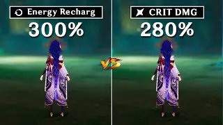 Raiden ER% Build vs CRIT Build !! Best Build for Raiden? (Genshin Impact)