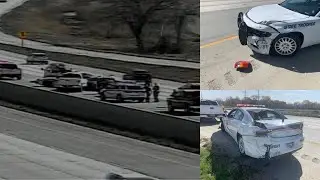 Utah man arrested after allegedly threatening strangers, fleeing, ramming multiple police cars