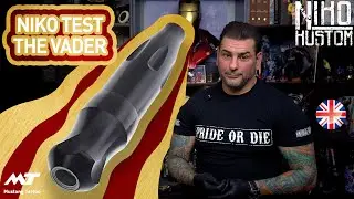 [ENGLISH] Niko Kustom Test the VADER from MUSTANG TATTOO