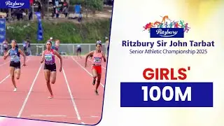 100m Girls' Finals - 93rd Ritzbury Sir John Tarbat Senior Athletic Championship 2025