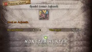 MHW 4★ Quest: Special Arena: Anjanath