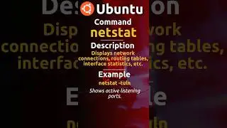 How to see network connections in #ubuntuserver #ubuntu