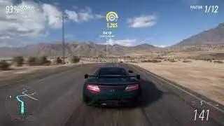 Forza Horizon 5 Acura NSX Intense Race: Thrustmaster T300 & TH8A Shifter