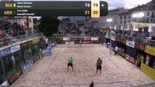 Strasser/Gerson (SUI) vs. Holler/Doranth (GER) - Coop Beachtour - Full Match 23.05.2015