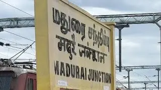 MADURAI RAILWAY STATION  TAMILNADU #madurai 