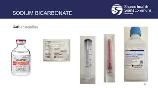 Diluting sodium bicarb