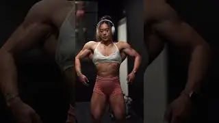 shredded body Asian fitness models bodybuilder girl #fitnessmodel #shorts