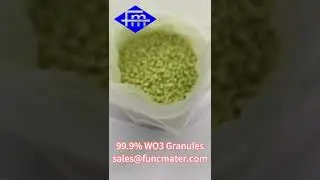 #material #Evaporation Material #tungsten Tungsten trioxide WO3 Granules- FUNCMATER