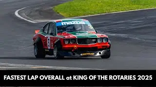 King of the Rotaries 2025 Fastest Lap Overall 1:09.4 - Liam RX-3