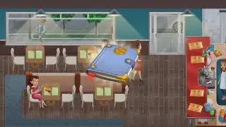 Cooking diary game on mobile