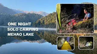 Wilderness Adventure: One Night Solo Camping at Mehao Lake Arunachal Pradesh #youtube #survival